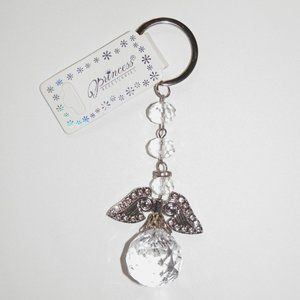 Princess Accessories Silver Angel Keychain